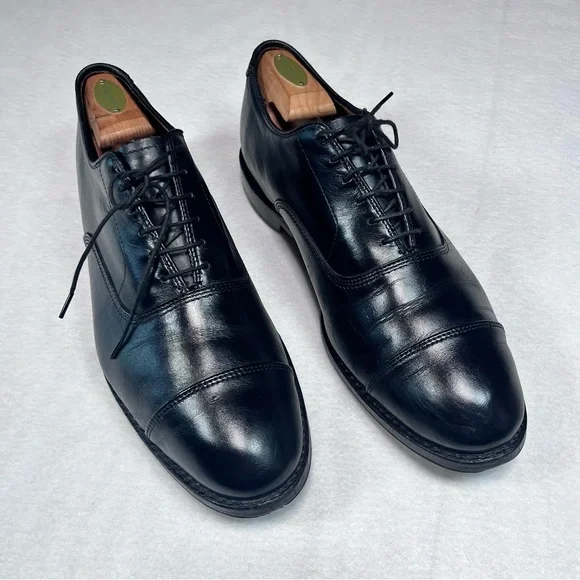 Brooks Brothers Allen Edmonds Park Avenue Cap-Toe Oxford Black